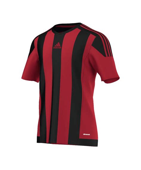 adidas striped 15 trikotsatz rot schwarz|adidas Striped 15 Trikot kurzarm Rot Schwarz .